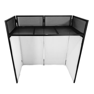 WHITE Gorilla DBS LITE DJ Booth REPLACEMENT WHITE LYCRA COVER (Pack of 4)