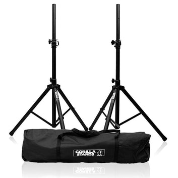 Gorilla Speaker Tripod Stands with Bag PAIR