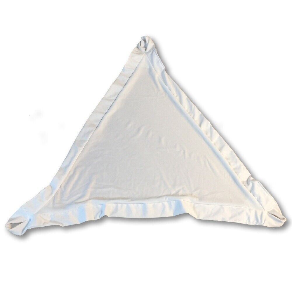Rockville White Speaker Covers - 8" PA DJ Speaker Scrims For Weddings & Events